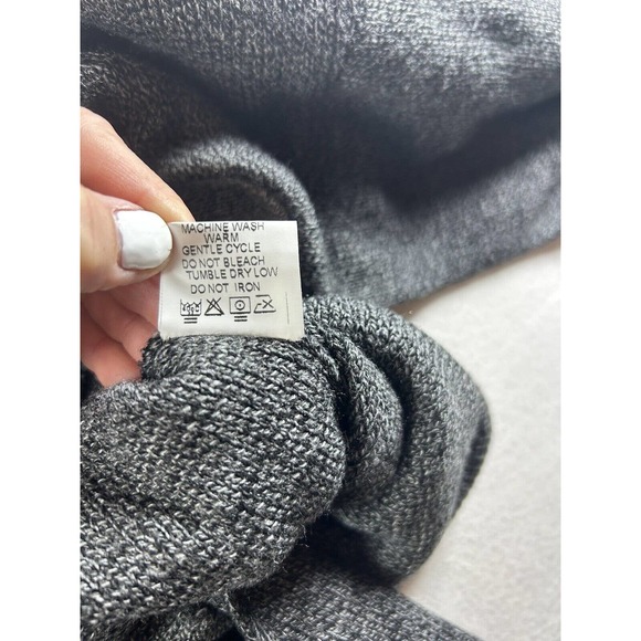 Haband Gray Zip Up Sweater for Men - Picture 5 of 6